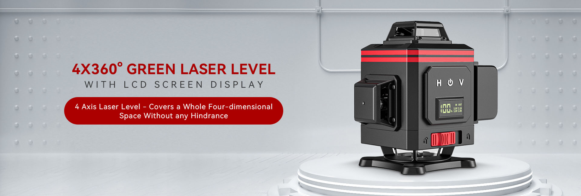 Green laser level tool 16 lines 